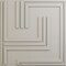 Ekena Millwork 19 5/8in. W x 19 5/8in. H Geometric EnduraWall Decorative 3D Wall Panel Covers 2.67 Sq. Ft. WP20X20GMGBW - alternate 1